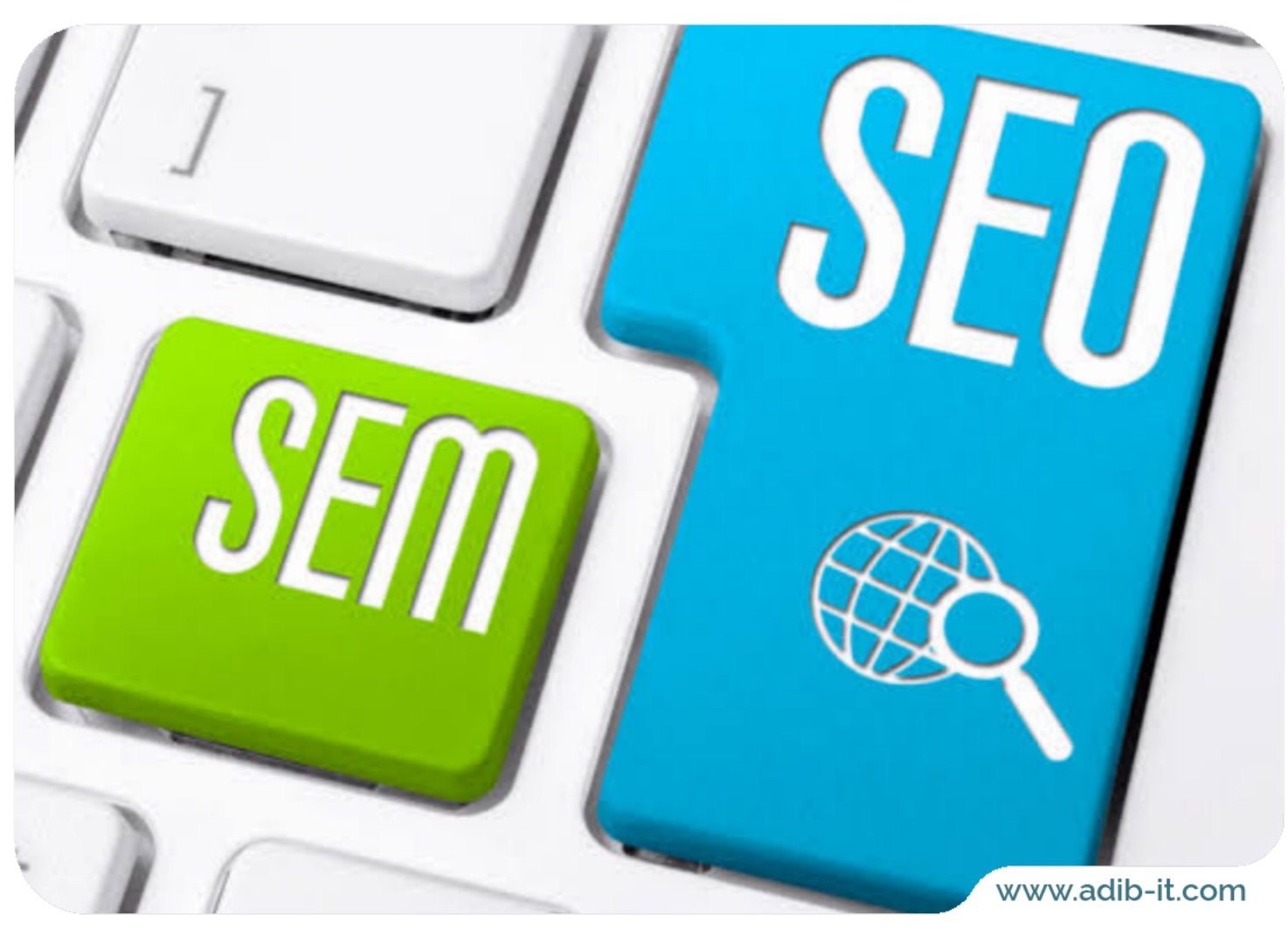 بررسی تفاوت بین seo و sem