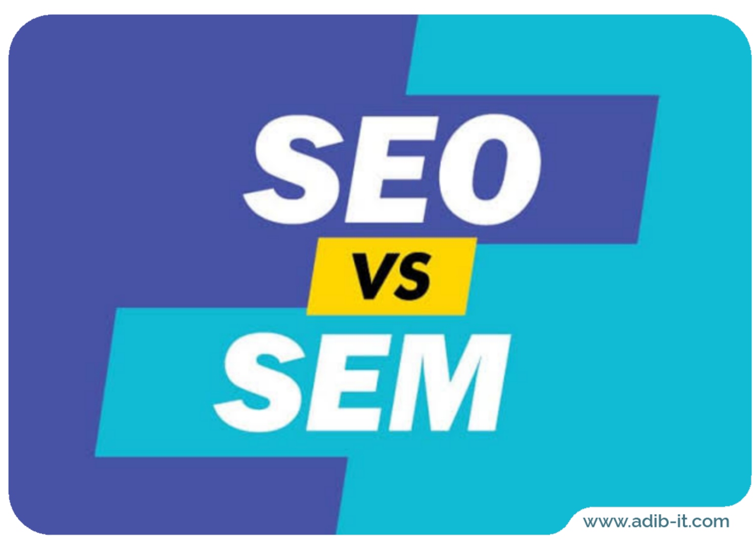 بررسی تفاوت بین seo و sem