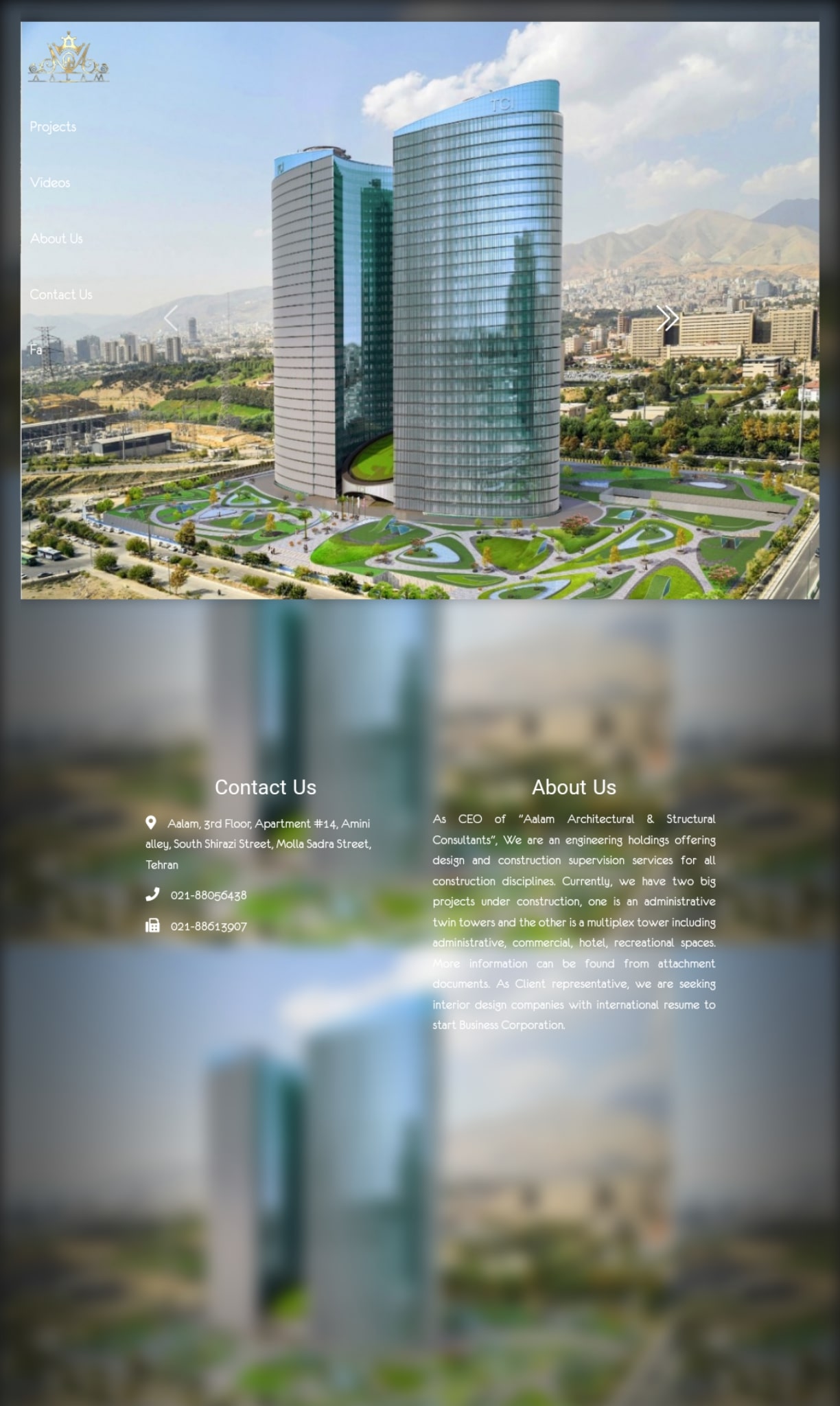 مهندسان مشاور معمار سازه اعلم
